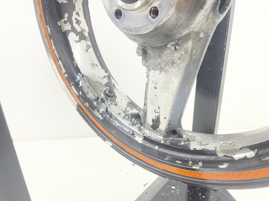 02-05 KAWASAKI NINJA ZX12R FRONT WHEEL RIM STRAIGHT