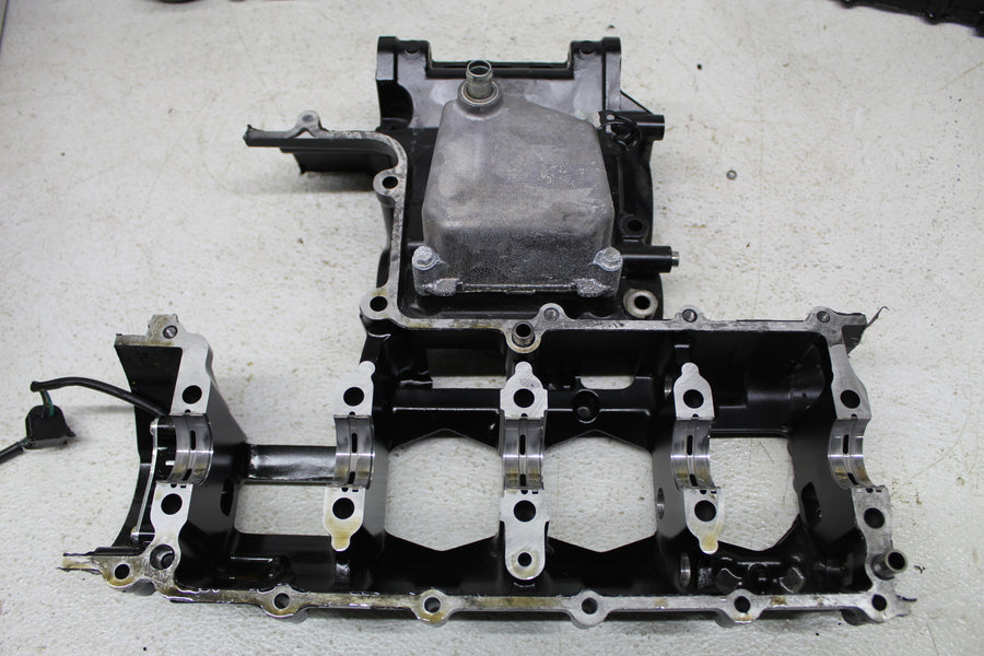 15-16 SUZUKI GSXS750 ENGINE MOTOR CRANKCASE CRANK CASES BLOCK