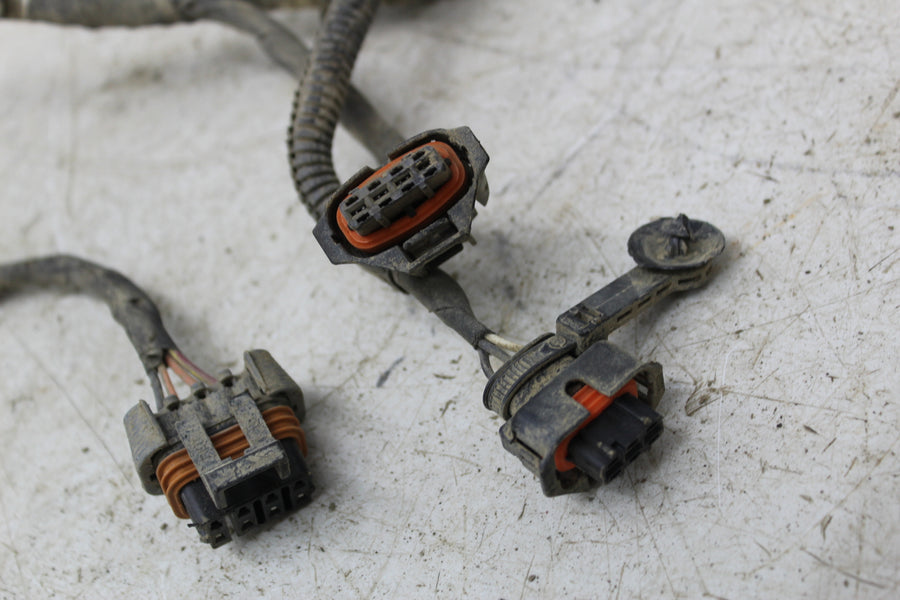 22 POLARIS RZR XP 1000 MAIN ENGINE WIRING HARNESS MOTOR WIRE LOOM (DAMAGE)