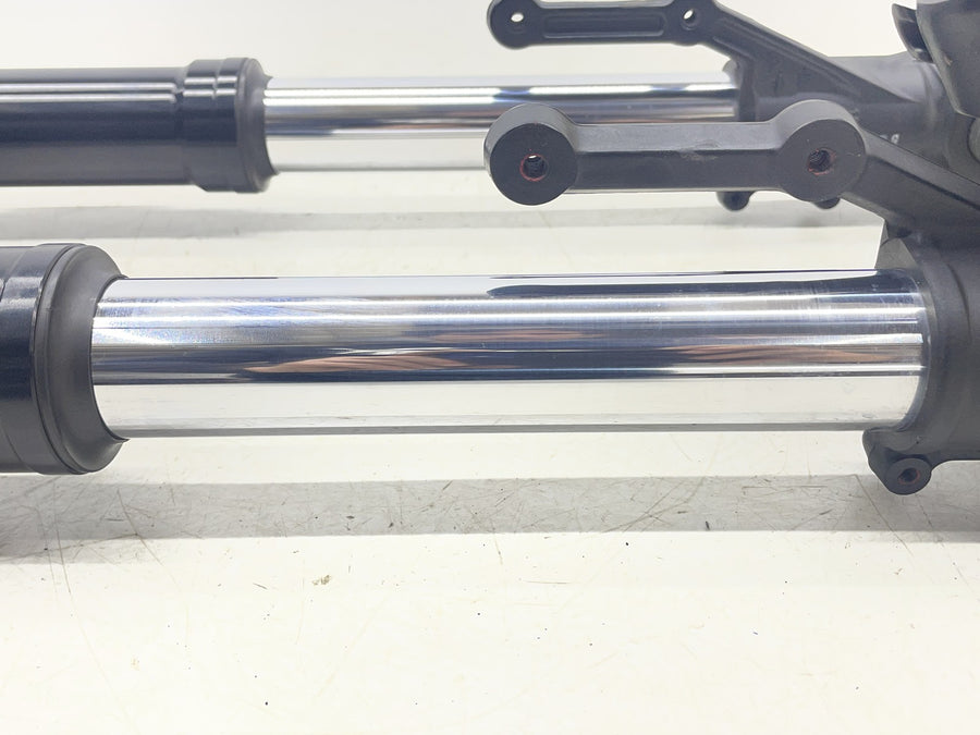 15-18 DUCATI SCRAMBLER 800 FRONT END FORKS SUSPENSION TRIPLE TREE STRAIGHT