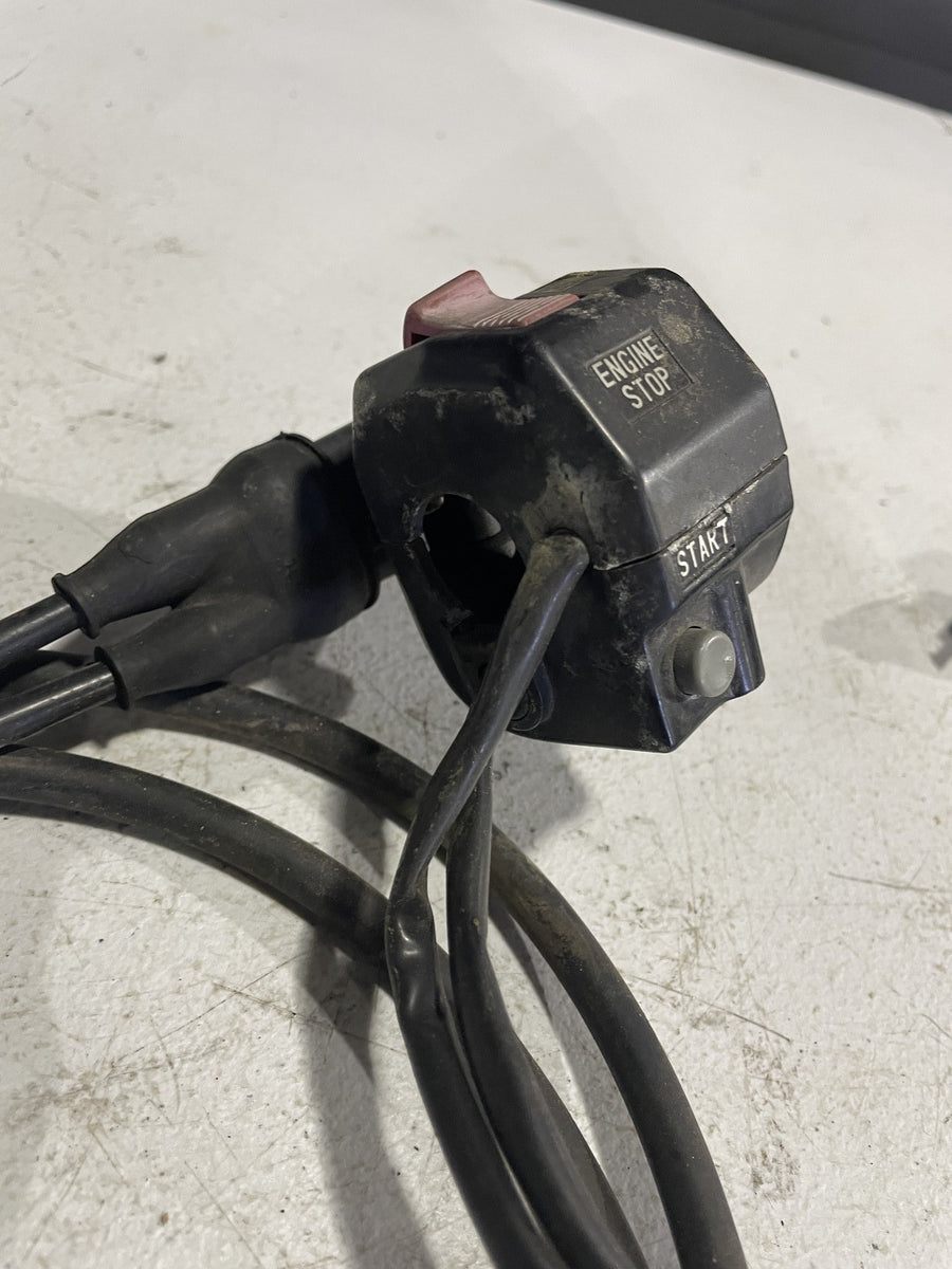 87-19 YAMAHA TW200 KILL OFF SWITCH BUTTON