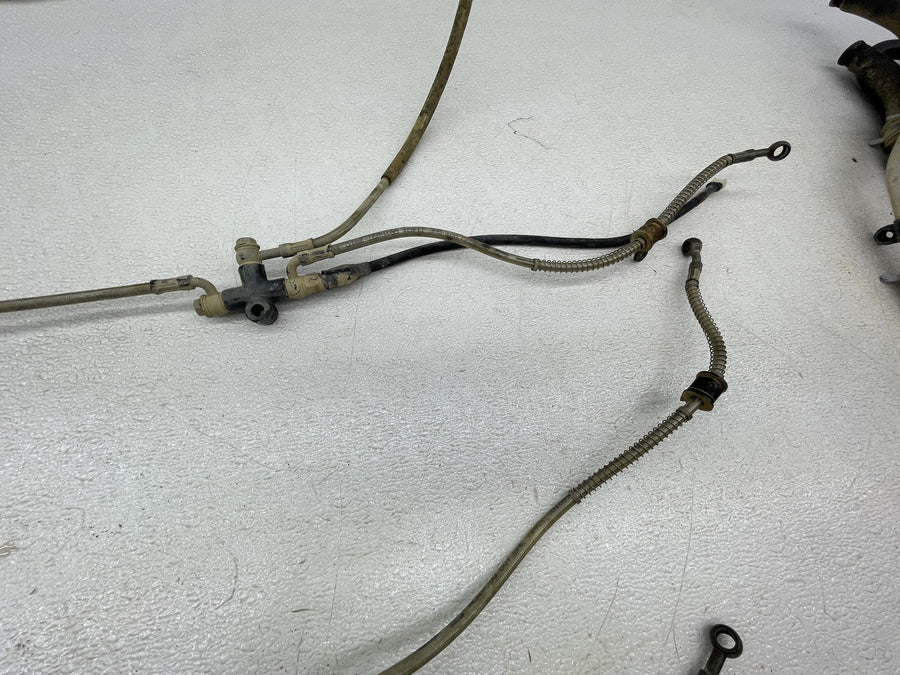 16-26 CF-MOTO CFORCE 400 400S FRONT REAR BACK BRAKE HOSES LINES SET