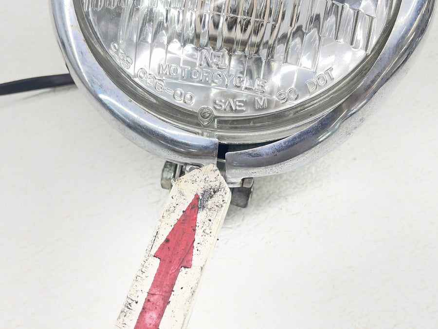 00-06 HARLEY-DAVIDSON SOFTAIL FXST SINGLE HEADLIGHT HEAD LAMP LIGHT BUCKET