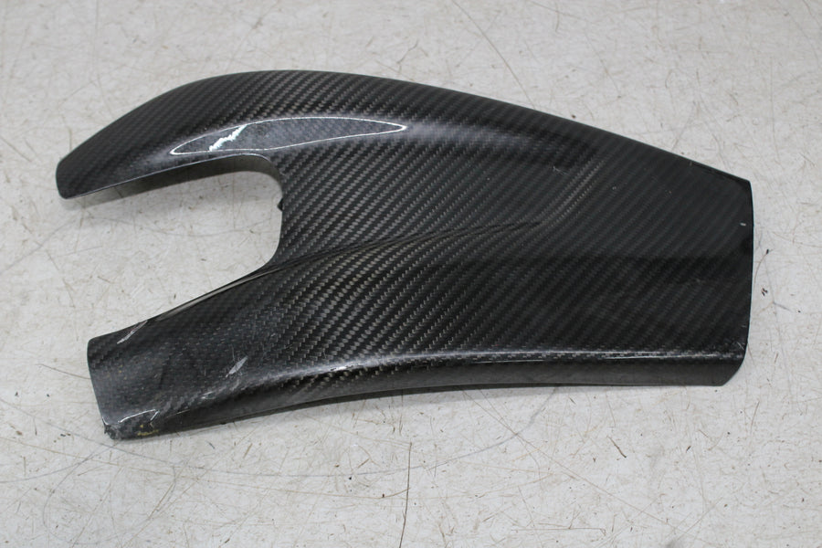 09-14 BMW S1000RR RIGHT LEFT REAR CARBON SWINGARM SIDE COVERS COWLS PANELS TRIM