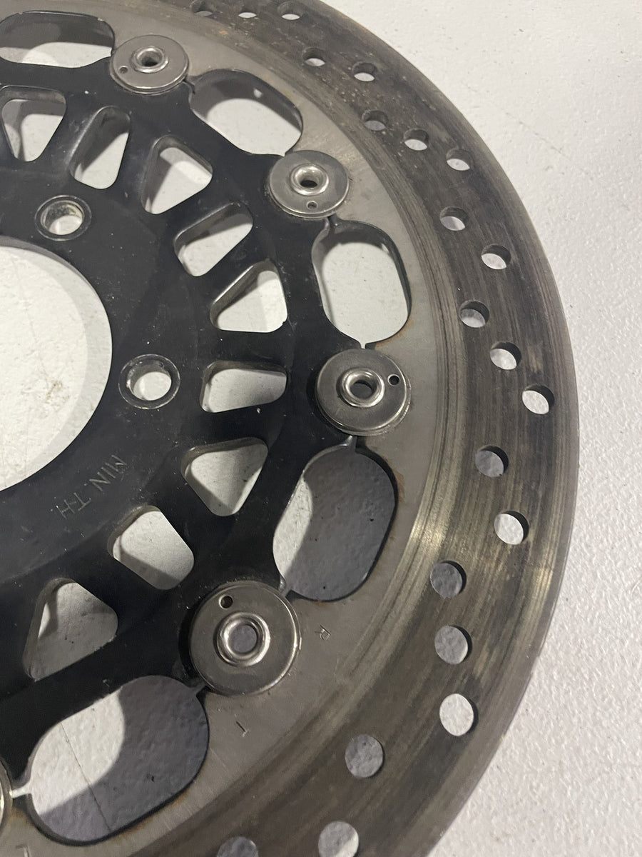 99-06 TRIUMPH DAYTONA 955I FRONT LEFT RIGHT BRAKE ROTORS DISCS