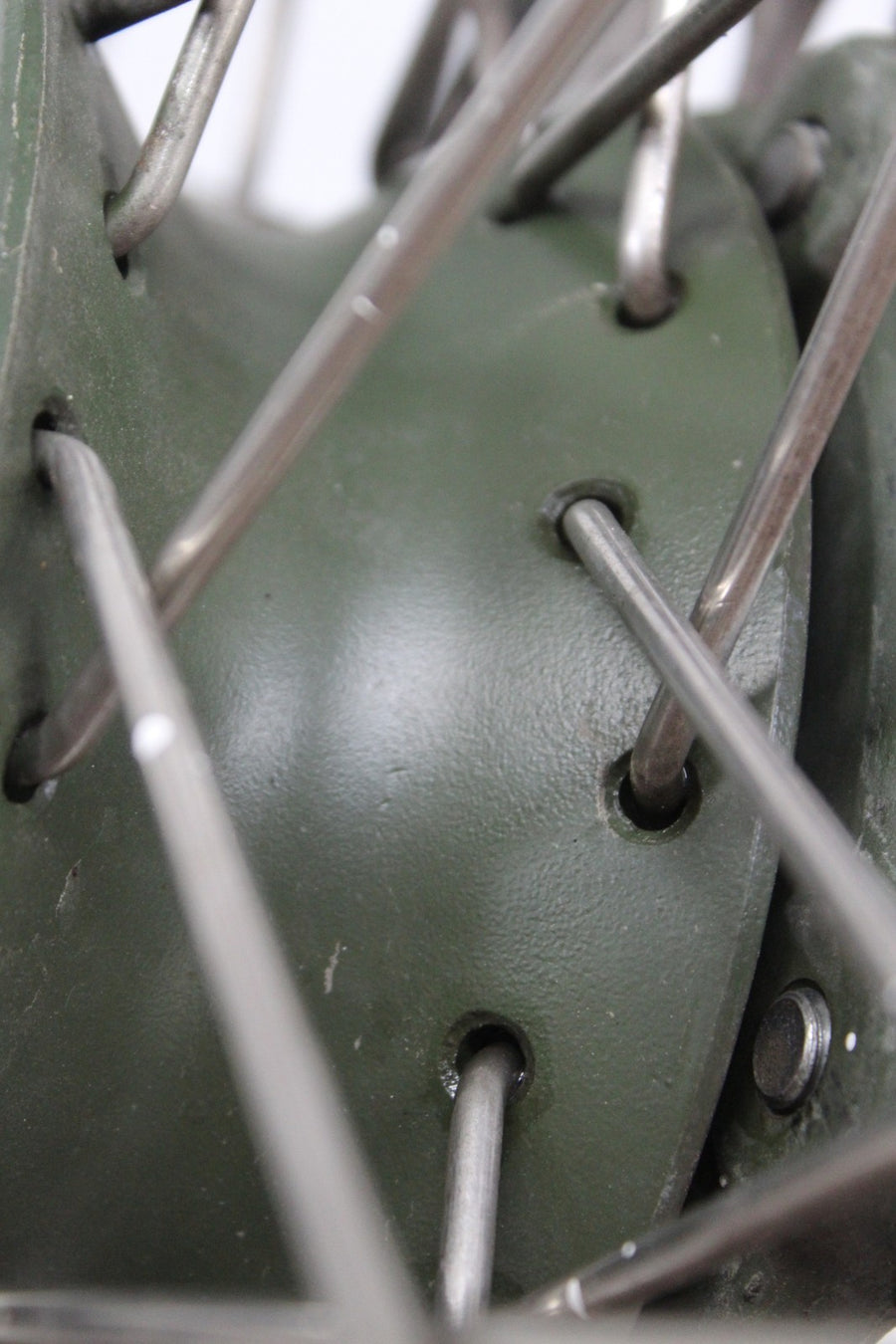 14 ROYAL ENFIELD BULLET 500 FRONT WHEEL RIM WOBBLE