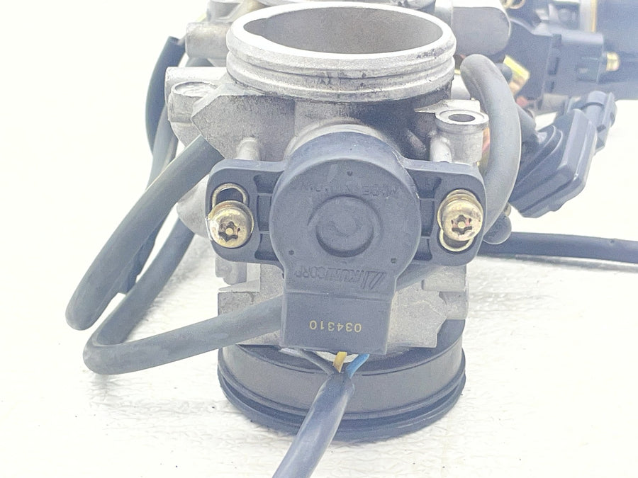 04-05 KAWASAKI NINJA ZX10R THROTTLE BODY BODIES TPS SENSOR