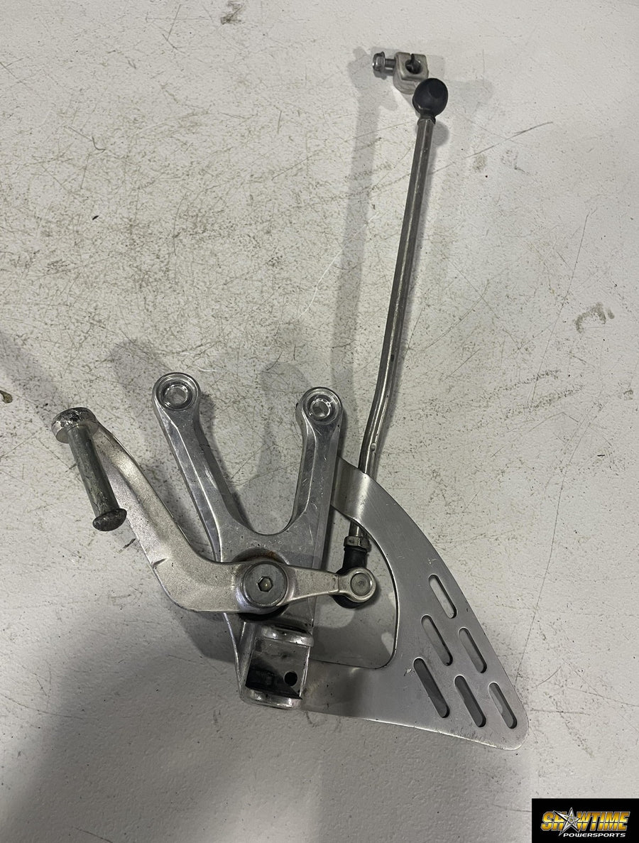 03-05 YAMAHA YZF R6/YZF R6S LEFT REARSET REAR SET FOOT PEG W SHIFTER AND LINKAGE