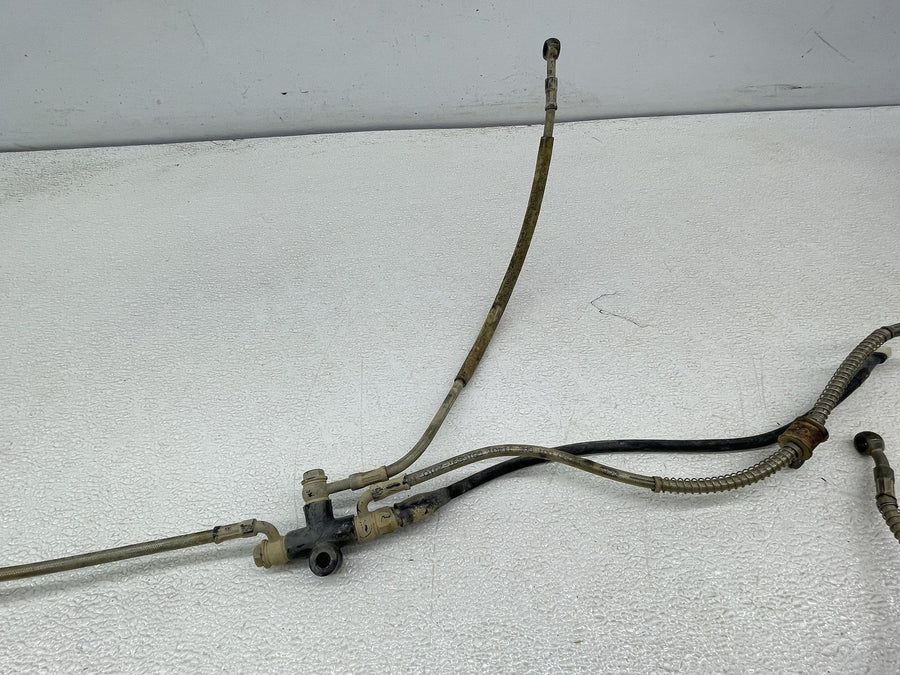 16-26 CF-MOTO CFORCE 400 400S FRONT REAR BACK BRAKE HOSES LINES SET