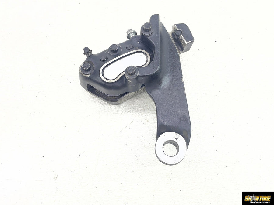 07-09 HARLEY-DAVIDSON SOFTAIL NIGHT TRAIN FXSTB REAR BACK BRAKE CALIPER W MOUNT