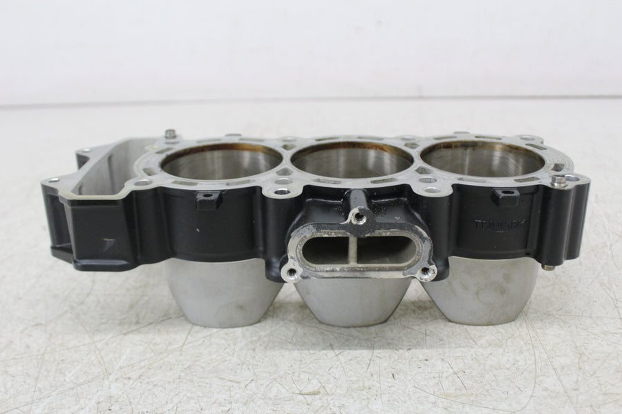22 TRIUMPH STREET TRIPLE RS ENGINE MOTOR CYLINDER JUG W PISTONS