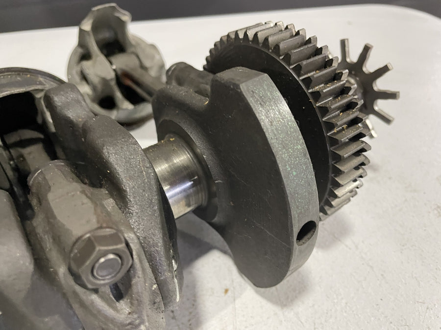 00-01 HONDA CBR929RR ENGINE MOTOR CRANKSHAFT CRANK SHAFT W PISTONS RODS