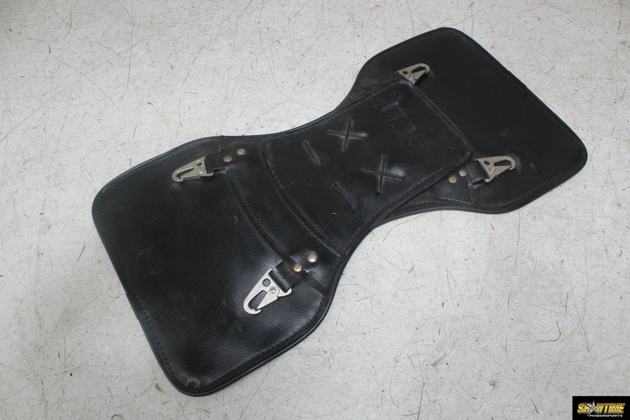00 SUZUKI INTRUDER 1500 VL1500 LEATHER GAS TANK CAP COVER TRIM STRAP