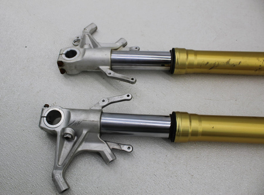 10-14 APRILIA RSV4 FRONT FORKS SHOCK SUSPENSION SET PAIR (STRAIGHT) (READ)