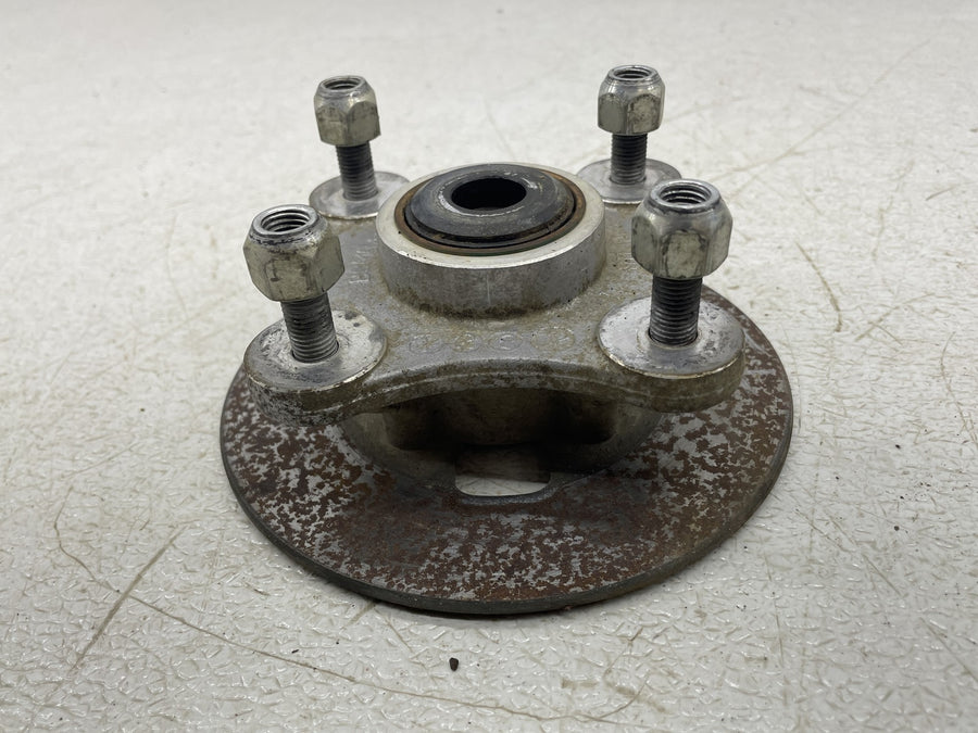03-06 BOMBARDIER RALLY 200 REAR BACK FRONT WHEEL RIGHT LEFT HUBS HUB SET