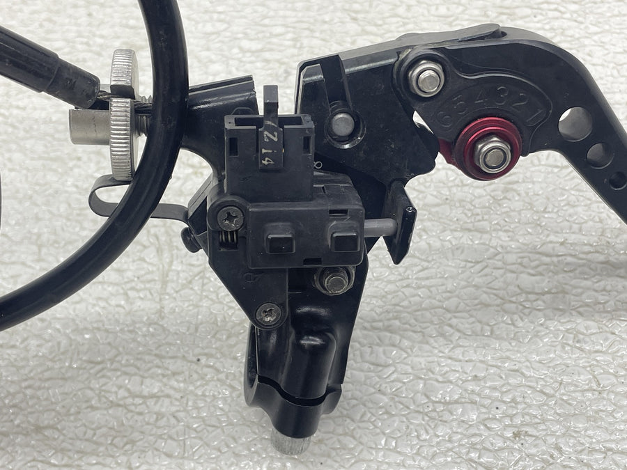 07-08 KAWASAKI NINJA ZX6R CLUTCH PERCH MOUNT LEVER CABLE 46076-0126