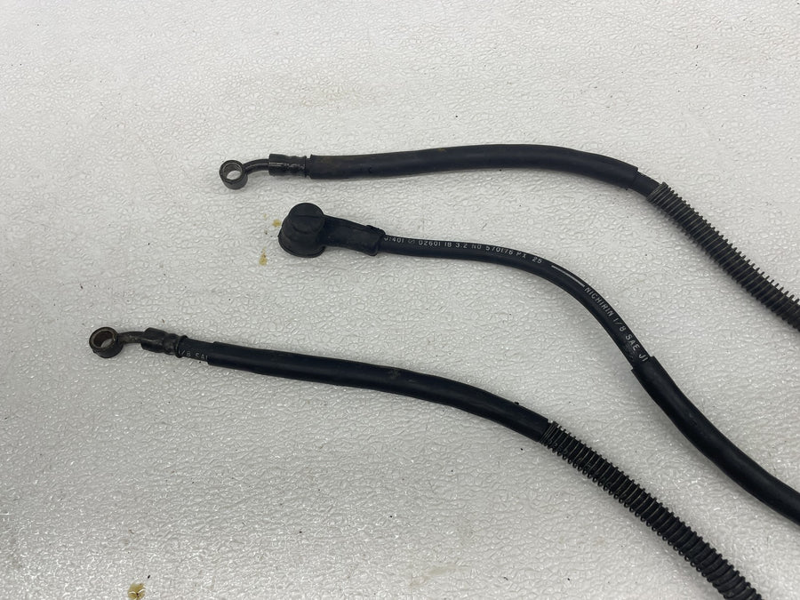 86-06 KAWASAKI VULCAN 750 VN750 BRAKE LINES HOSES HOSE LINE FRONT REAR