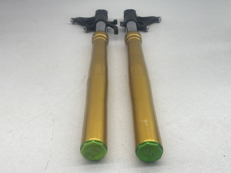 11-15 KAWASAKI NINJA ZX10R FRONT FORKS SHOCK SUSPENSION SET PAIR