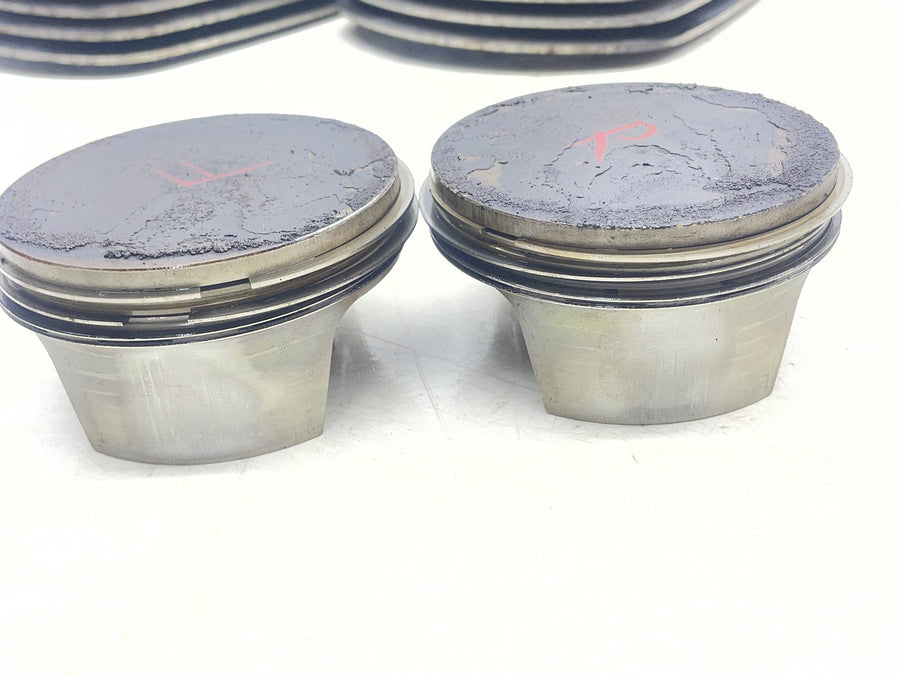 04-06 VICTORY KINGPIN ENGINE FRONT REAR PISTONS CYLINDERS BLOCK JUG 5132410 SET