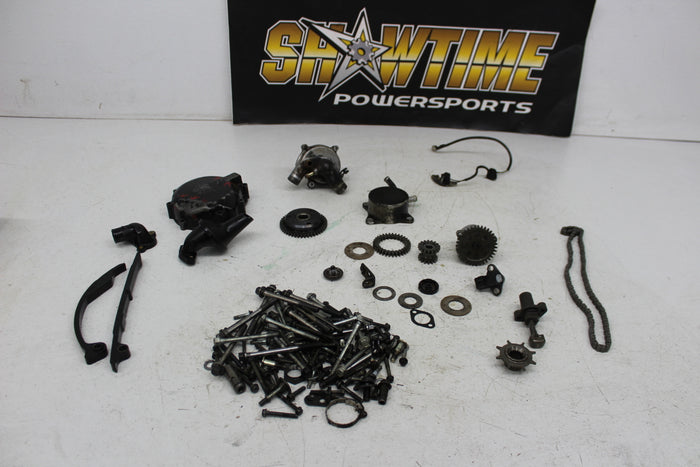 00-03 SUZUKI GSXR750 PARTS AND HARDWARE NUTS BOLTS WATER PUMP STATOR COVER