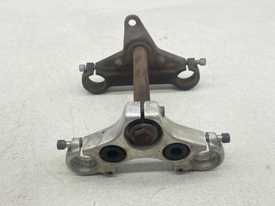 87-92 HARLEY-DAVIDSON LOW RIDER FXLR FRONT FORKS UPPER LOWER TRIPLE TREE STEM