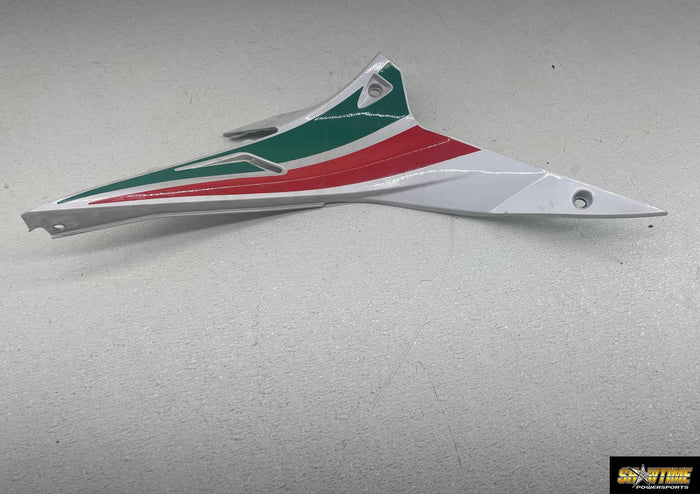 16-20 APRILIA RSV4 RR LEFT GAS TANK FUEL PANEL COVER TRIM COWL 2b003815