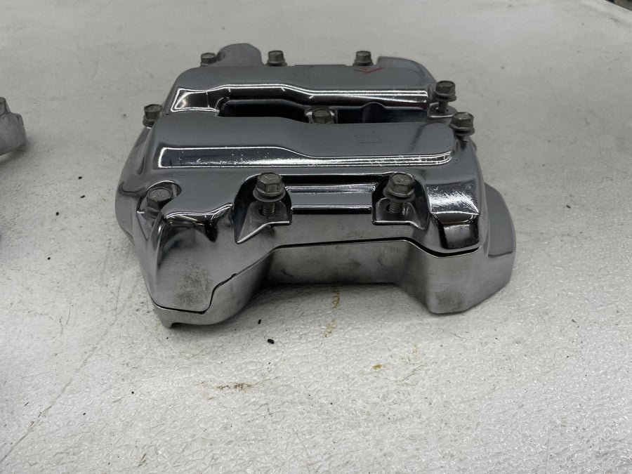 17-23 HARLEY-DAVIDSON ELECTRA GLIDE ULTRA LIMITED M8 107CI ENGINE ROCKER BOXES