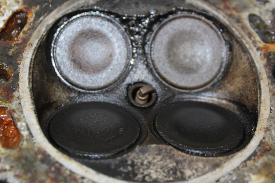 1978 HONDA CX500 ENGINE TOP END CYLINDER HEAD CAMS VALVES COVER