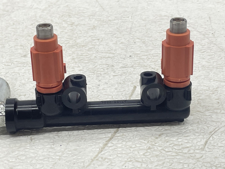 19-23 KAWASAKI NINJA ZX6R ZX636 MAIN GAS FUEL INJECTORS RAIL