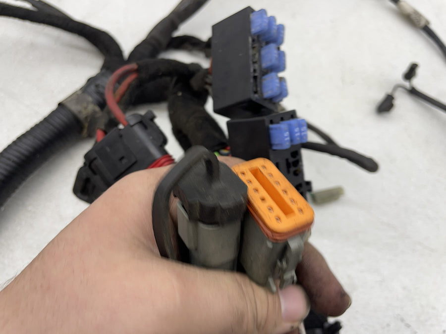 06-11 HARLEY-DAVIDSON DYNA STREET BOB FXDBI MAIN ENGINE WIRING HARNESS WIRES