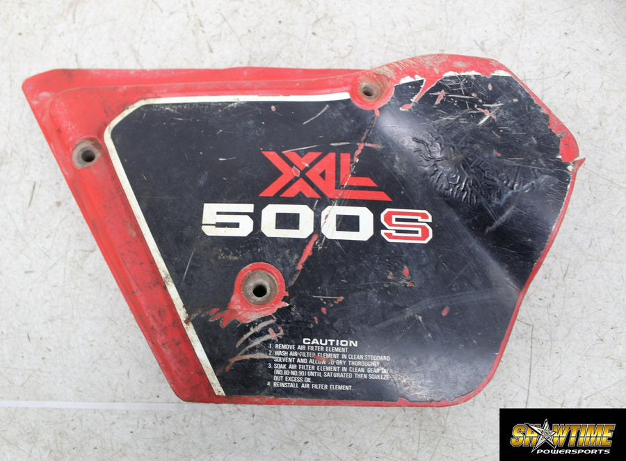 81 HONDA XL500 Left SIDE FAIRING COWL FAIRING COVER