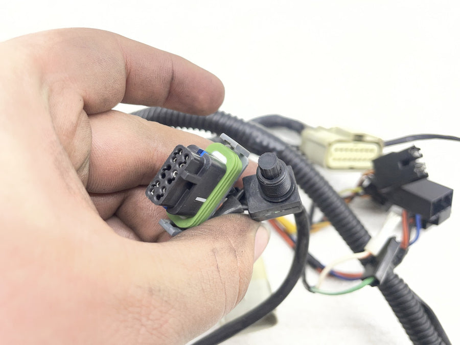 07-11 HARLEY-DAVIDSON STREET GLIDE FLHX HEADLIGHT WIRE WIRING HARNESS LOOM