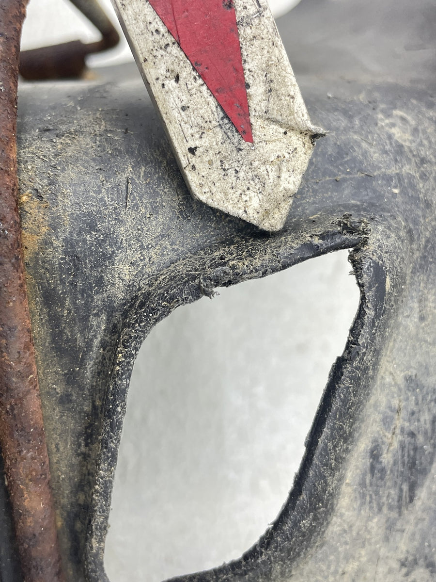 91-96 HONDA FOURTRAX 200 TRX200 TYPE II FRONT RIGHT FOOT HEEL GUARD NERF FLARE
