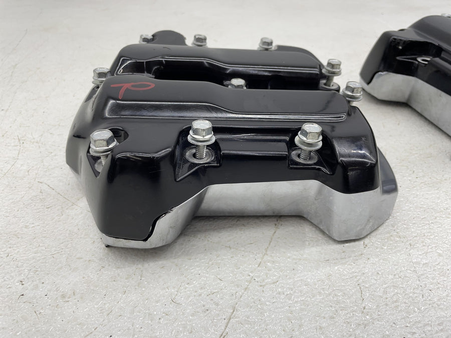 24-26 HARLEY-DAVIDSON STREET GLIDE M8 117CI ENGINE ROCKER BOXES VALVE COVERS SET