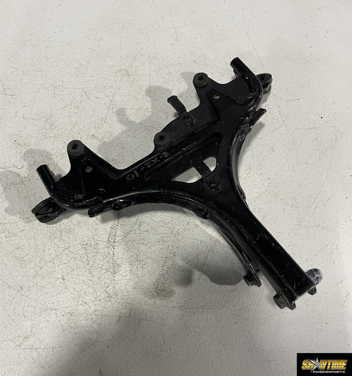 00-02 KAWASAKI NINJA ZX6R UPPER FAIRING MIRROR GAUGES STAY BRACKET