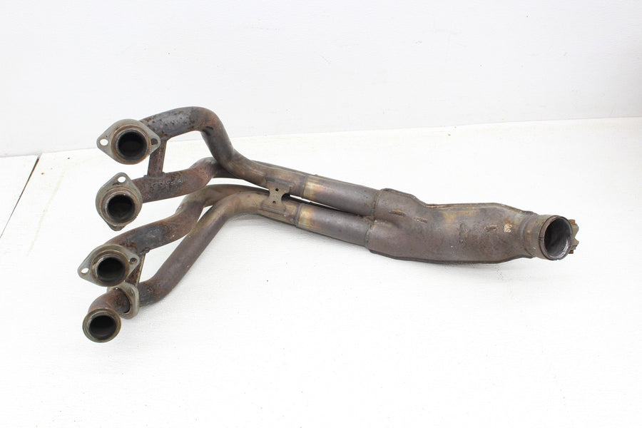 05 06 KAWASAKI NINJA ZX6R 636 EXHAUST HEADER PIPES MANIFOLD