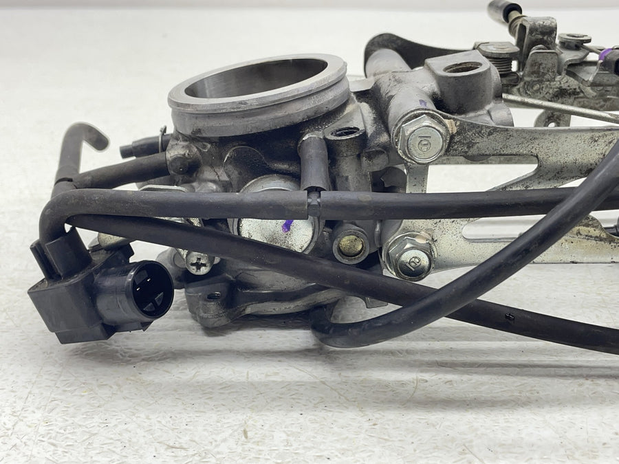 00-01 HONDA RVT1000R RC51 SP1 THROTTLE BODY BODIES TPS SENSOR