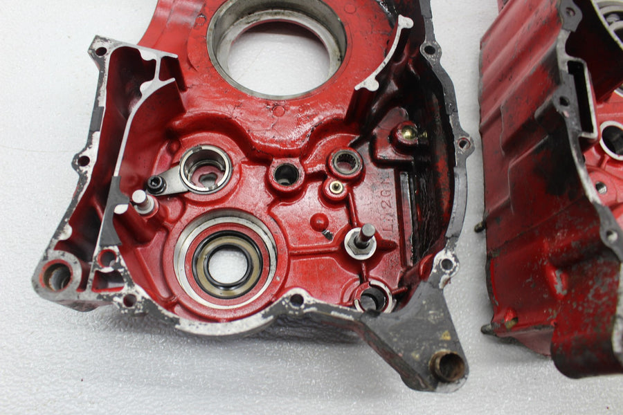 83-87 HONDA XL600 LEFT RIGHT ENGINE MOTOR CRANKCASE CRANK CASES BLOCK