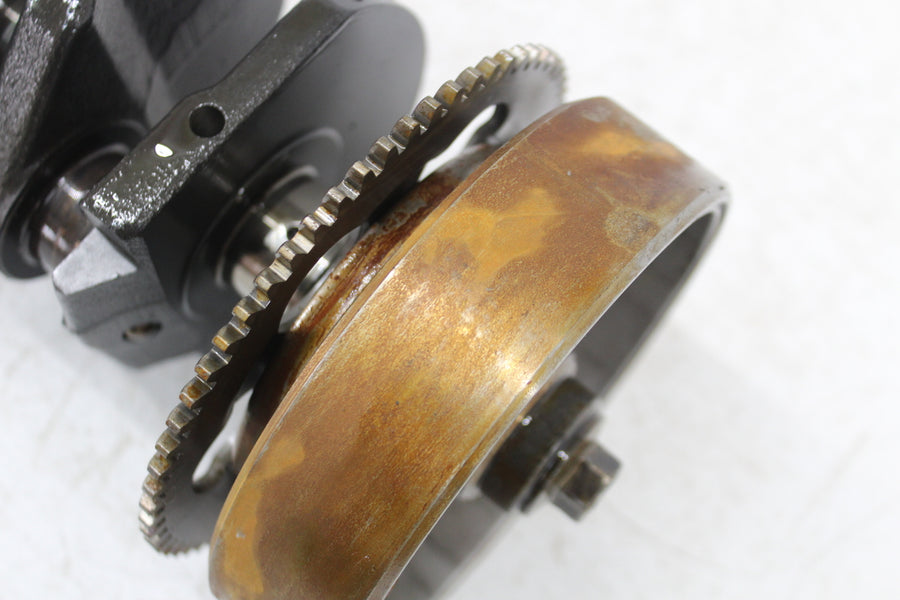 03-08 KAWASAKI ZZR600 ENGINE MOTOR CRANKSHAFT CRANK SHAFT W/ FLYWHEEL