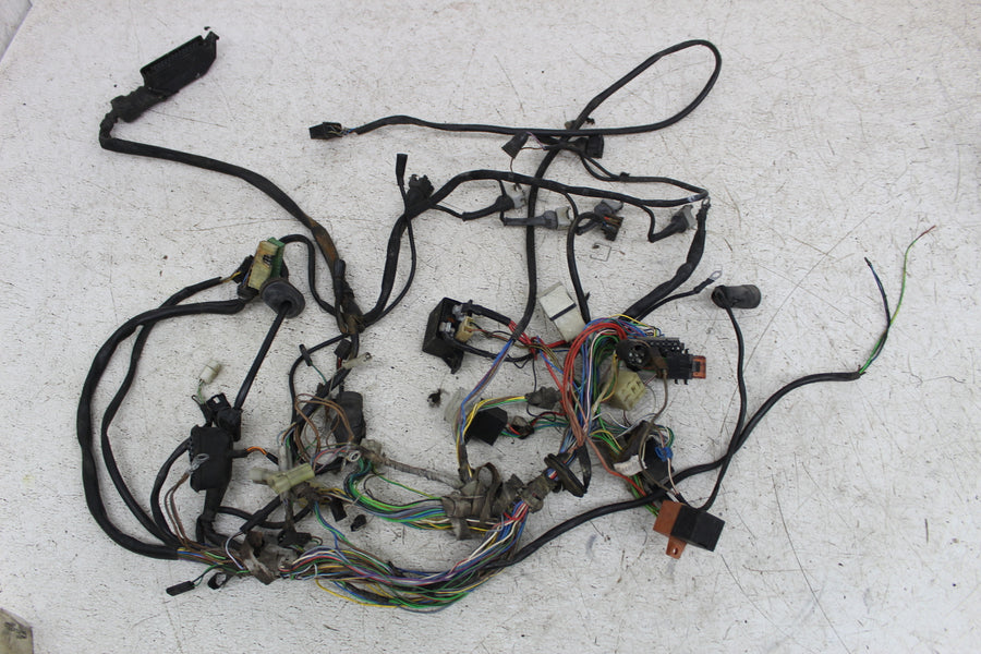 85-88 BMW K100RT MAIN ENGINE WIRING HARNESS MOTOR WIRE LOOM (SEE DESCP)