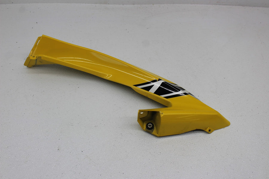 06-07 YAMAHA YZF R6 RIGHT FRONT UPPER MID SIDE FAIRING COWL PLASTIC
