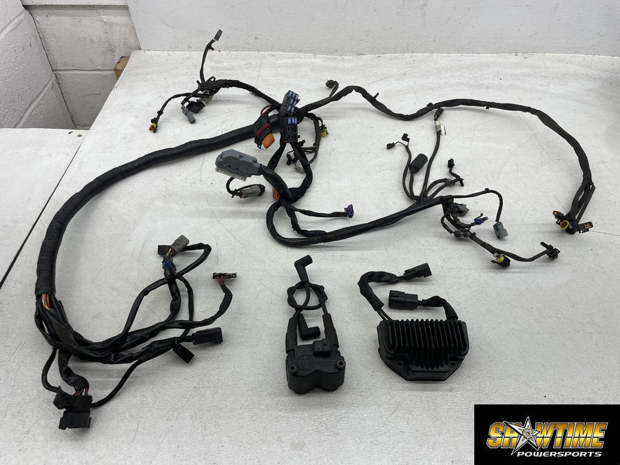 06-11 HARLEY-DAVIDSON DYNA STREET BOB FXDBI MAIN ENGINE WIRING HARNESS WIRES