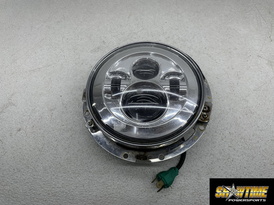 07-11 HARLEY-DAVIDSON STREET GLIDE FLHX SINGLE HEADLIGHT HEAD LAMP LIGHT