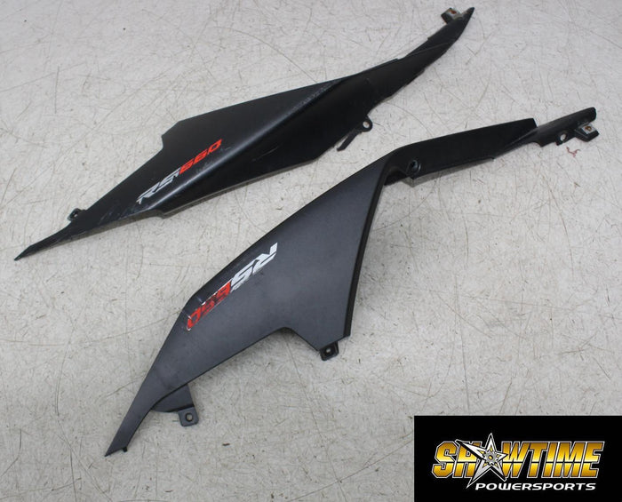 21-23 APRILIA RS660 RS 660 LEFT RIGHT REAR BACK TAIL FAIRINGS COWL SHROUD (READ)