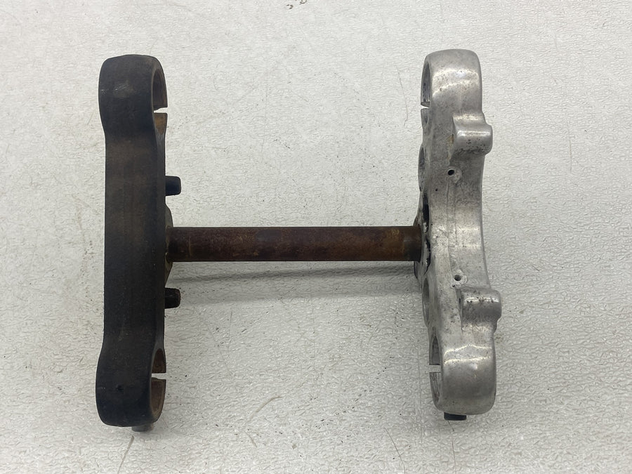 87-92 HARLEY-DAVIDSON LOW RIDER FXLR FRONT FORKS UPPER LOWER TRIPLE TREE STEM
