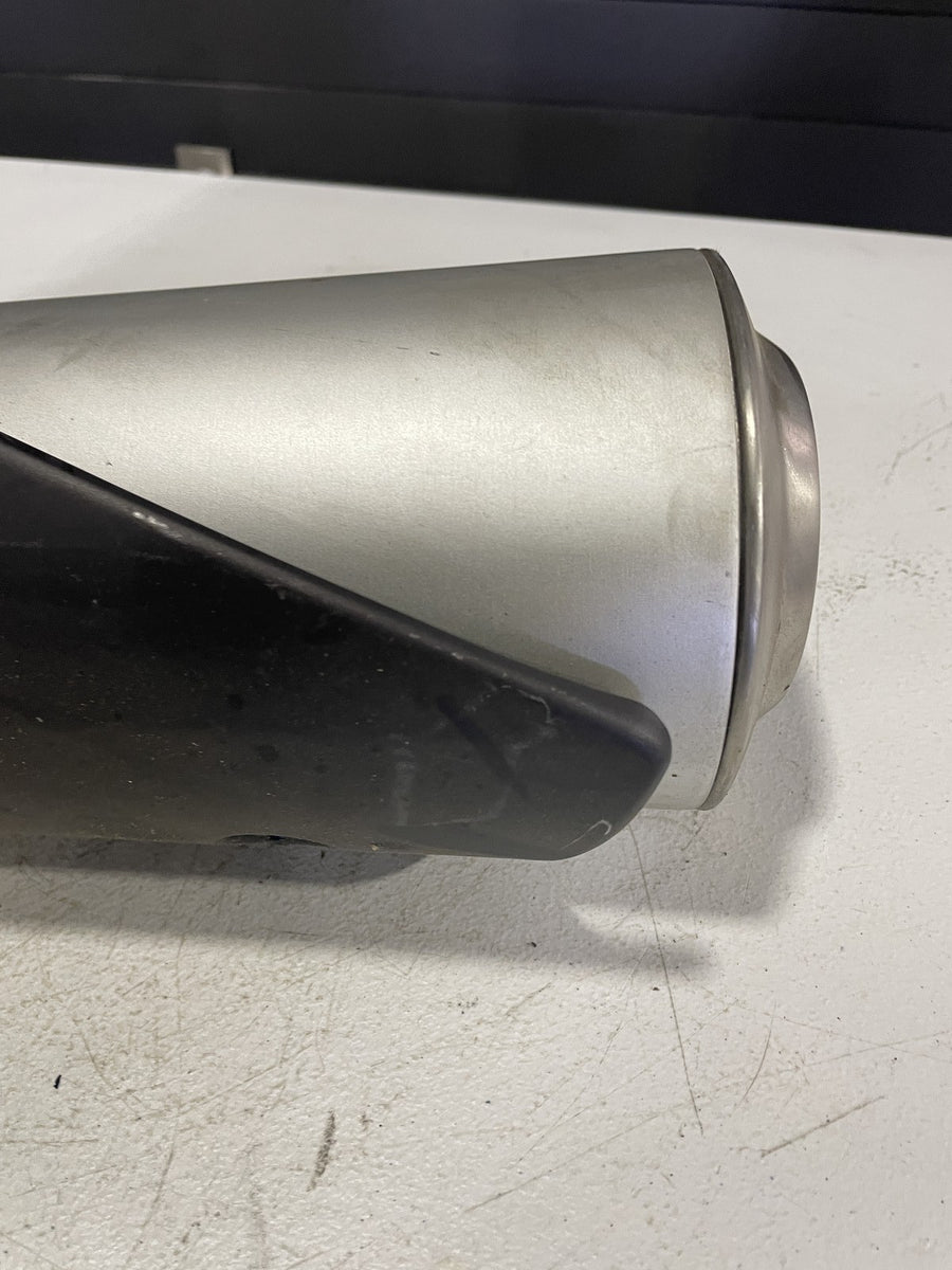08-14 DUCATI MONSTER 696 RIGHT EXHAUST PIPE MUFFLER SLIP ON CAN SILENCER