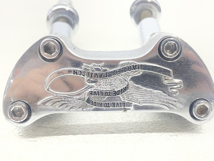 87-92 HARLEY-DAVIDSON LOW RIDER FXLR HANDLEBAR RISERS CLAMP SET