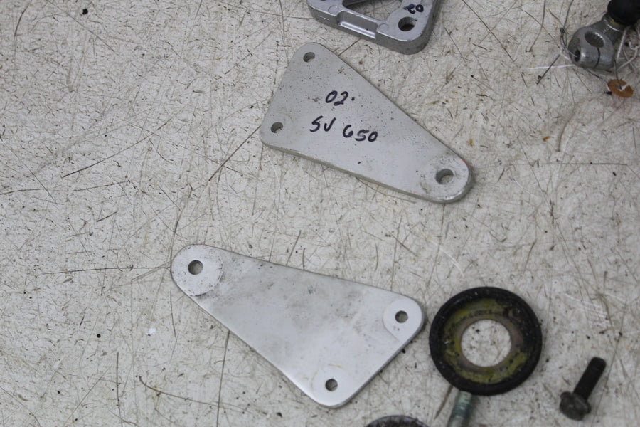 2002 SUZUKI SV650 PARTS HARDWARE NUTS BOLTS REAR MASTER BRACKETS COILS