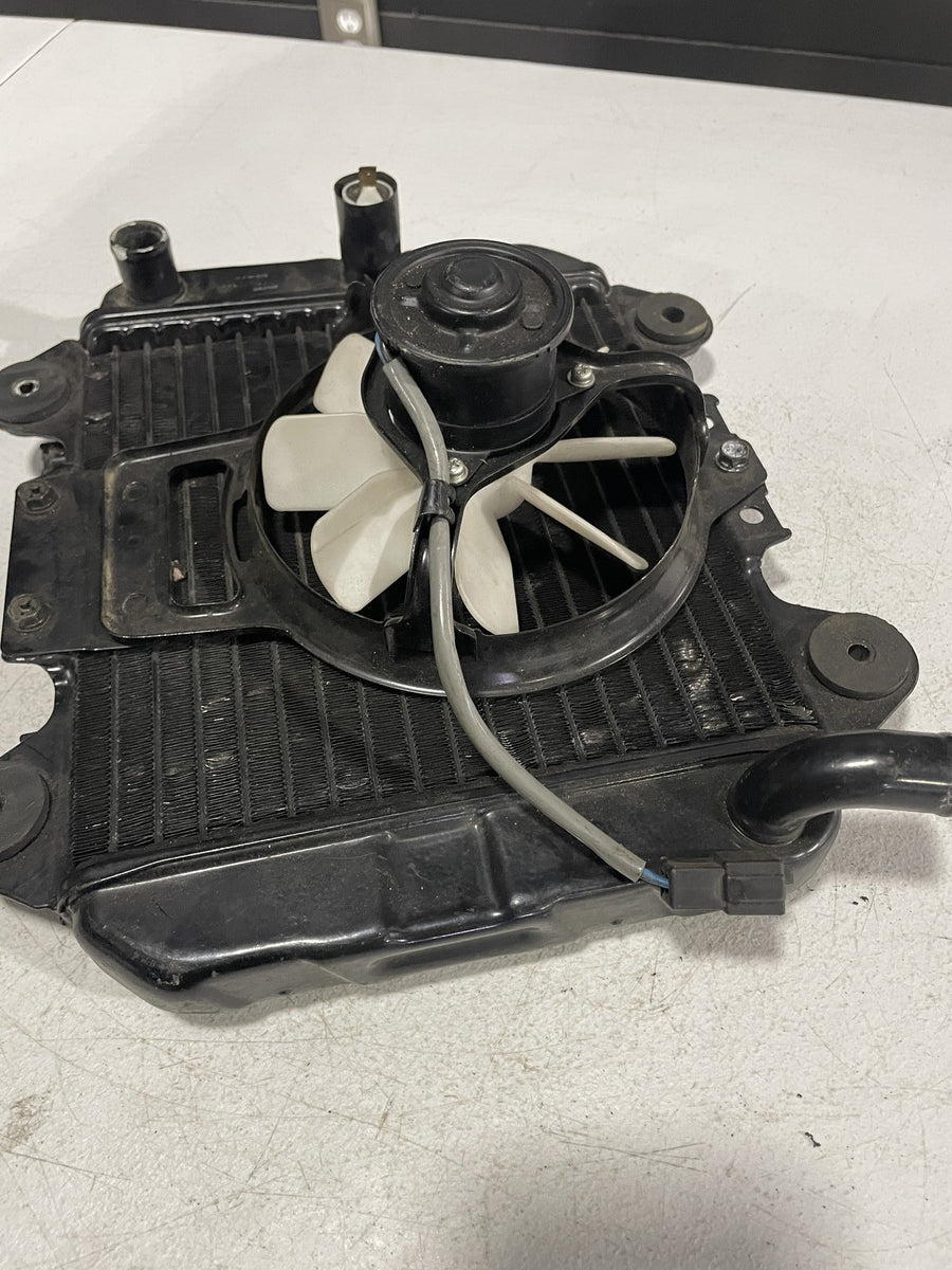 88-07 KAWASAKI NINJA 250R EX250F ENGINE RADIATOR MOTOR COOLER COOLING FAN