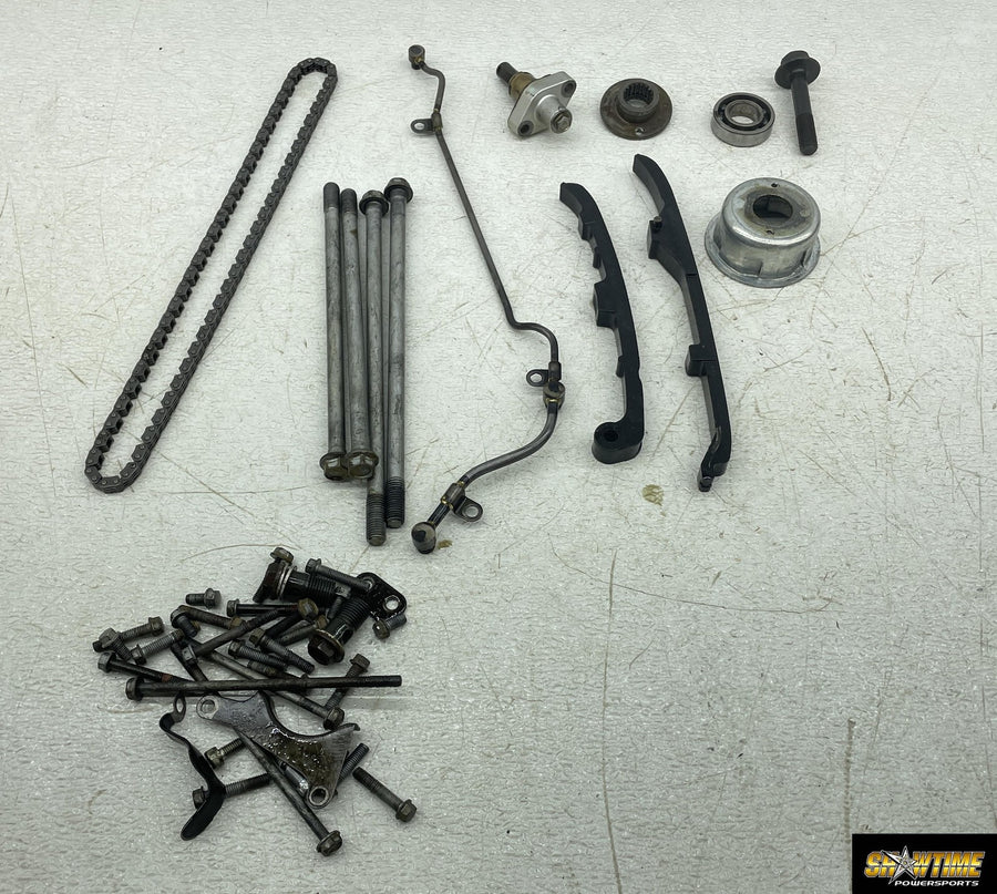 03-07 KAWASAKI PRAIRIE 360 ENGINE MOTOR PARTS HARDWARE GUIDES BOLTS CHAIN